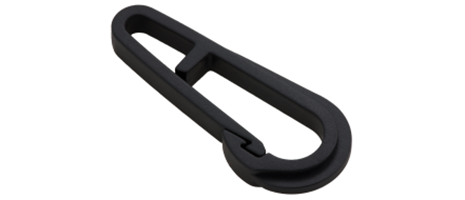 Karabinerhaken - Halterungsbereich - Baumann Kunststoffspritzgussteile