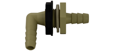 Tankanschlusswinkel - Wasserbereich - Baumann Kunststoffspritzgussteile