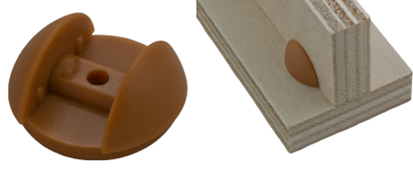 Trennwandhalter - Möbelbereich - Baumann Kunststoffspritzgussteile