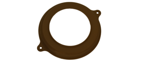 Abdeckrosette - Lüftungsbereich - Baumann Kunststoffspritzgussteile