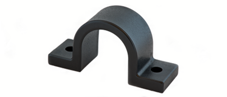 Bügelschelle - Halterungsbereich - Baumann Kunststoffspritzgussteile