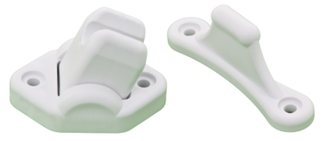 Türfeststeller inklusive Türhalter - Halterungsbereich - Baumann Kunststoffspritzgussteile