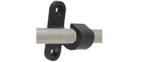 Kurbelhalter Ø 10mm - Halterungsbereich - Baumann Kunststoffspritzgussteile