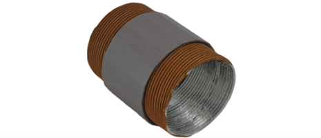 Verbindungsmuffe - Lüftungsbereich - Baumann Kunststoffspritzgussteile