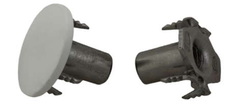 Abdeckkappe für Einschlagmutter - Möbelbereich - Baumann Kunststoffspritzgussteile