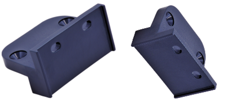 Verbinder von 40 mm Fries zur 9 mm Dachschrankwand - Möbelbereich - Baumann Kunststoffspritzgussteile