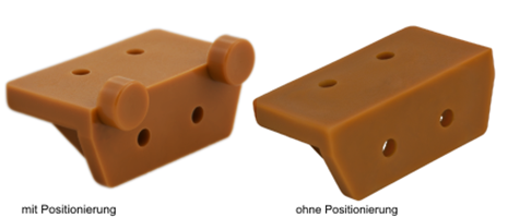 Universal-Auflagewinkel - Möbelbereich - Baumann Kunststoffspritzgussteile