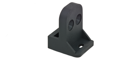 Verbinder von 40 mm Fries zur 9 mm Dachschrankmittelwand - Möbelbereich - Baumann Kunststoffspritzgussteile